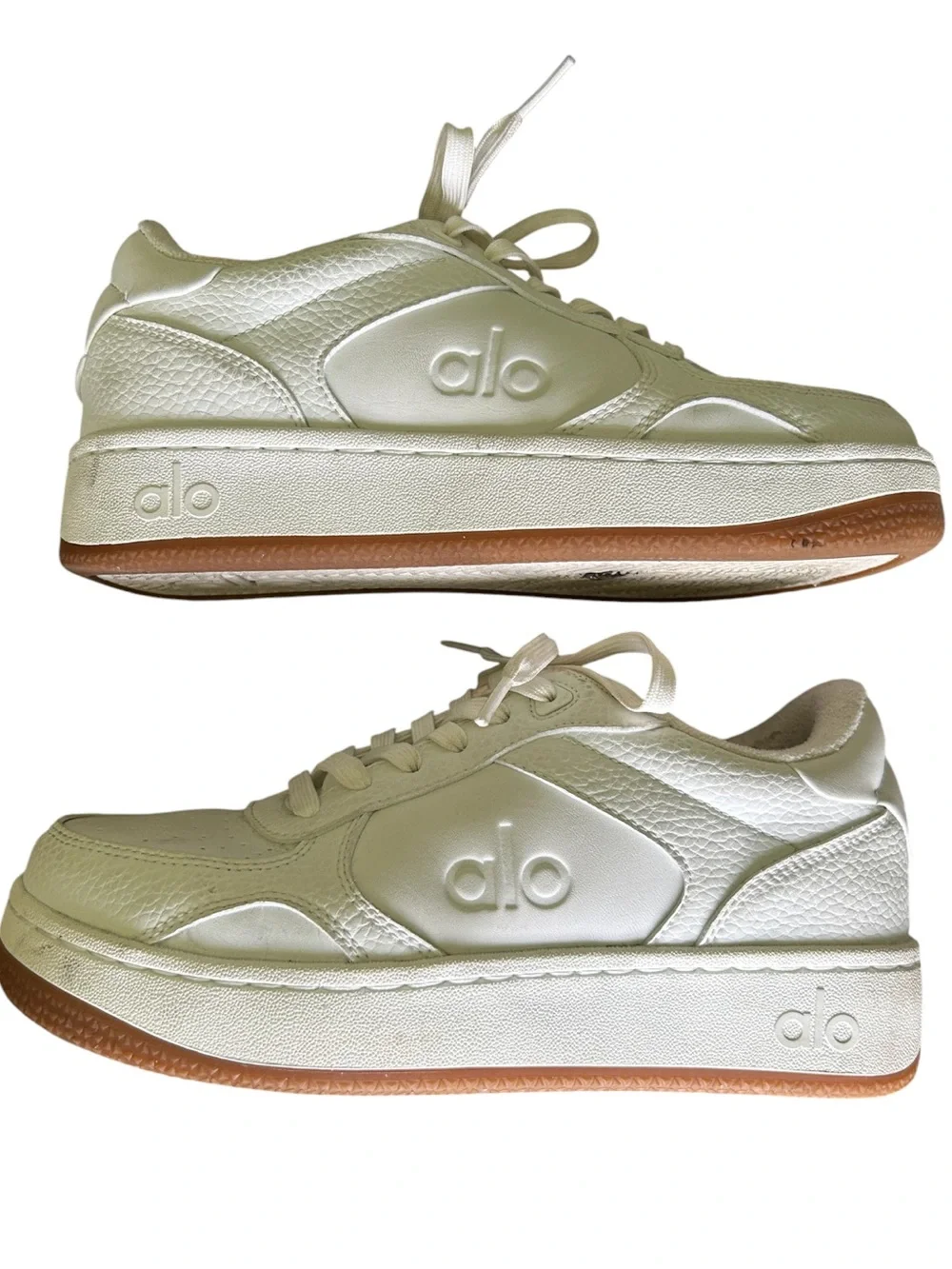 ALO Recovery Mode Sneakers White/Gum 5